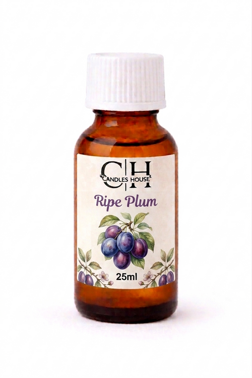 Ripe Plum Candle Fragrance Oil 25ml | Premium Fruity Scent for Candle Making | Candles House