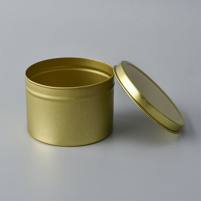 Premium Metal Candle Tins  | Reusable Jars for Candle Making & Storage