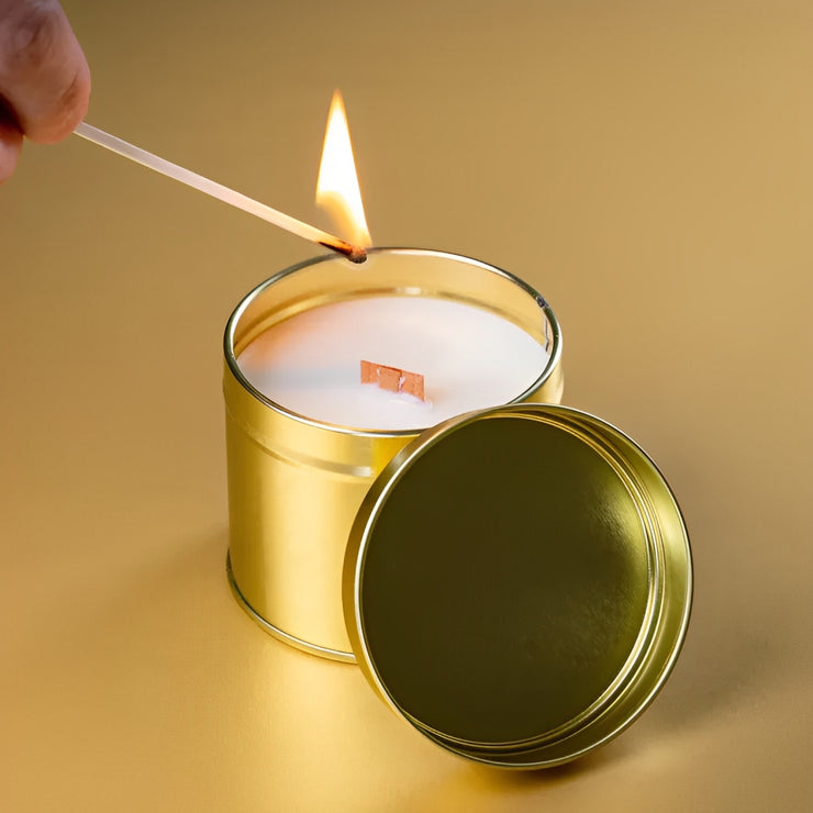 Premium Metal Tin Candle Jars – Perfect for Candle Making & Gifts